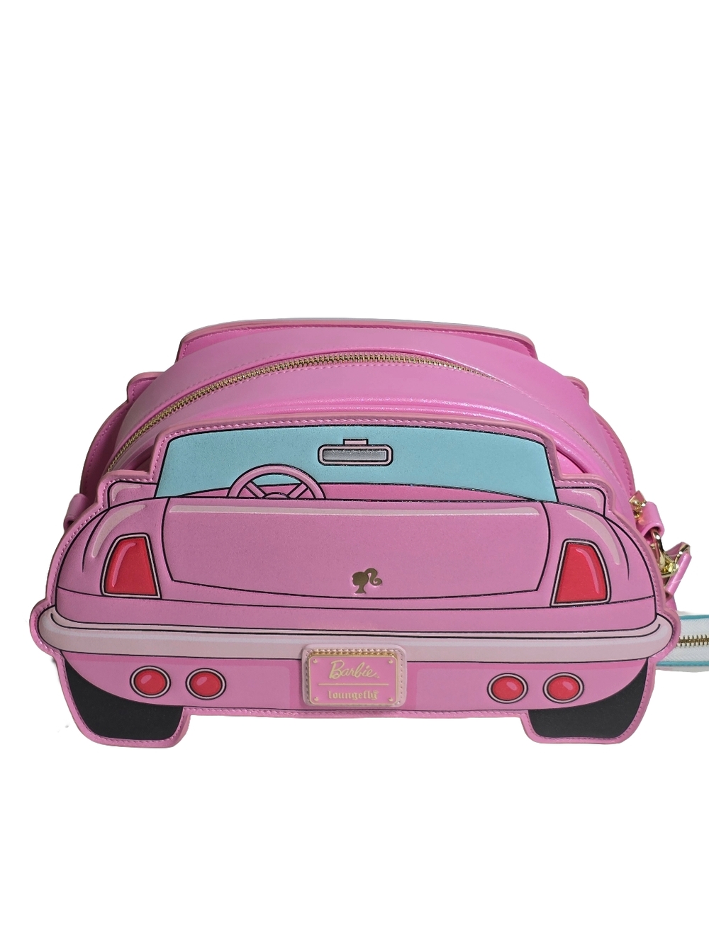 Loungefly Barbie Malibu Convertible Car Crossbody Bag Light Up NWT - Picture 2 of 10